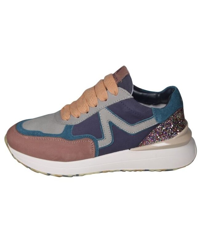 Accademia 72 | Dames | Sneakers | Pink / Grey (AC-051  AC104)