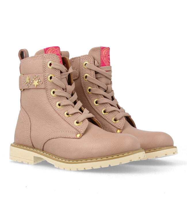 Develab | Meisjes | Veter Boots | Old Pink (44366 472)