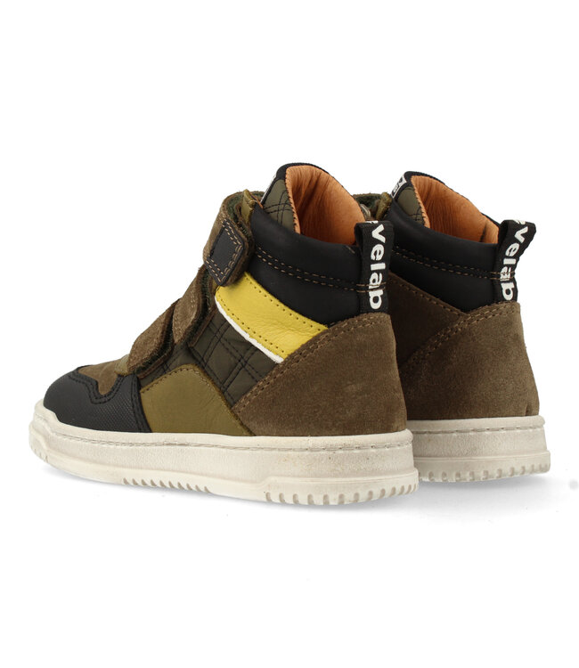 Develab | Jongens | Klittenbandschoenen | Kaki Fantasy (45889 559)