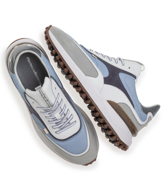 Floris van Bommel | Heren | Sneakers | Lightblue (10207-42-01)