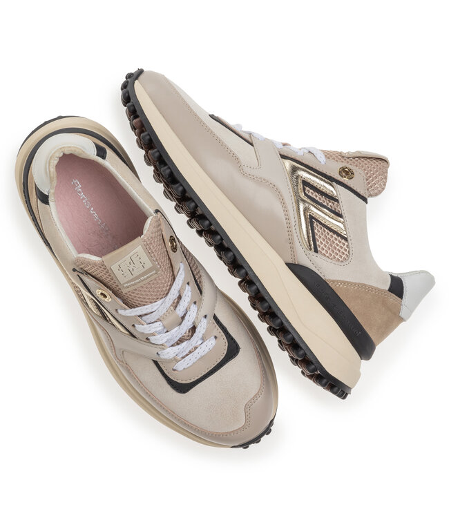 Floris van Bommel Dames | Dames | Sneakers | Light Grey (10128-32-02)