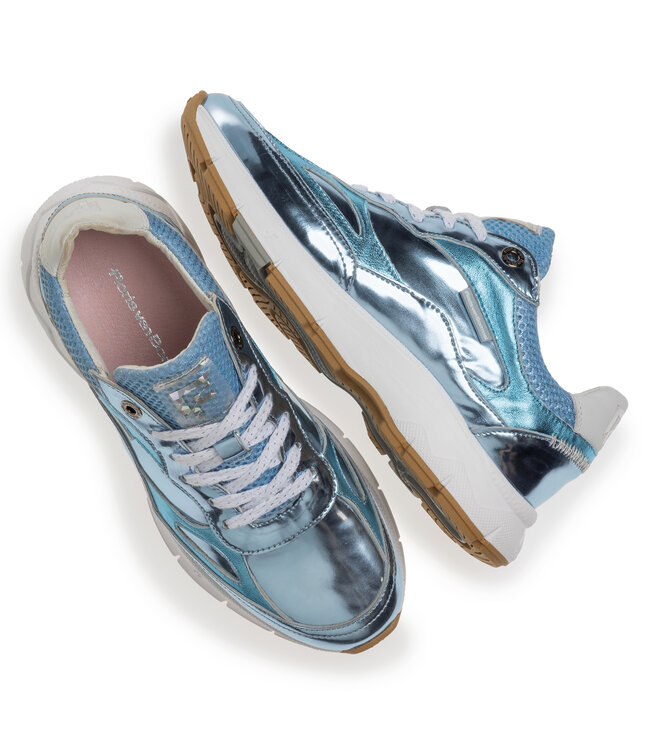 Floris van Bommel Dames | Dames | Sneakers | Lightblue (10101-42-01)