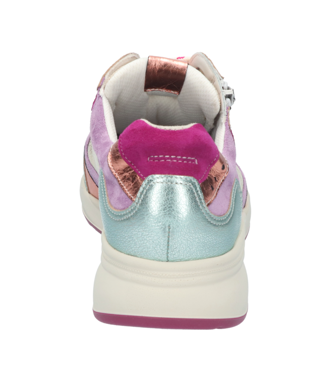 Durea | Dames | Sneakers | Metaal / Groen / Lilla (6295 608 1512 K)