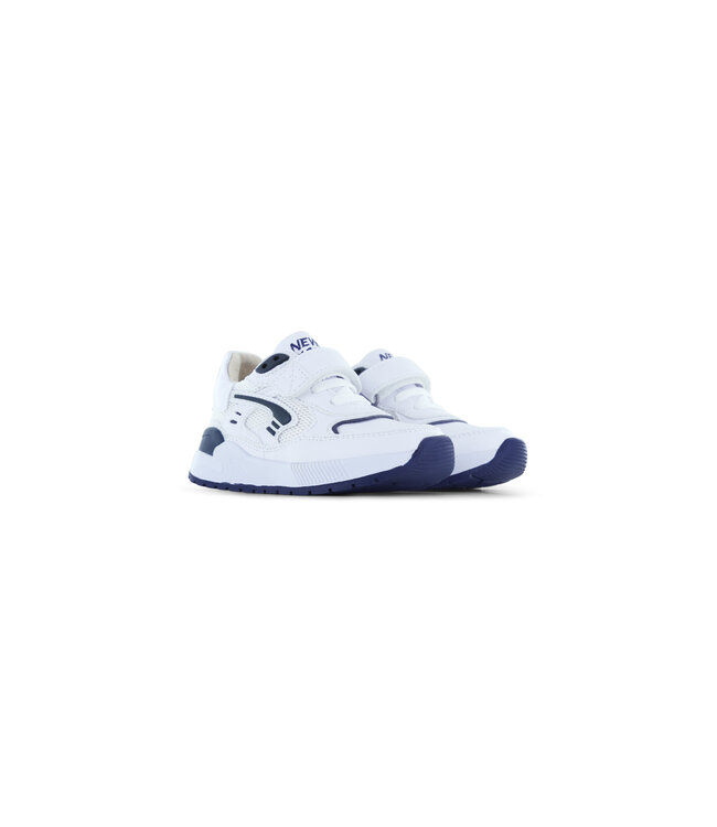 Shoesme | Sneakers | Jongens| White Dark Blue (ST25S006-D)