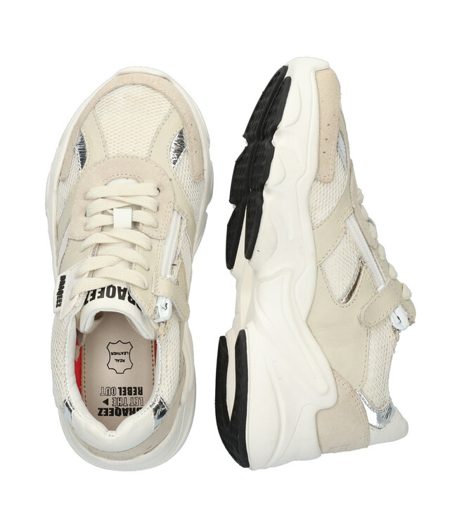 Braqeez | Meisjes | Sneakers | Nougat (425280-403)