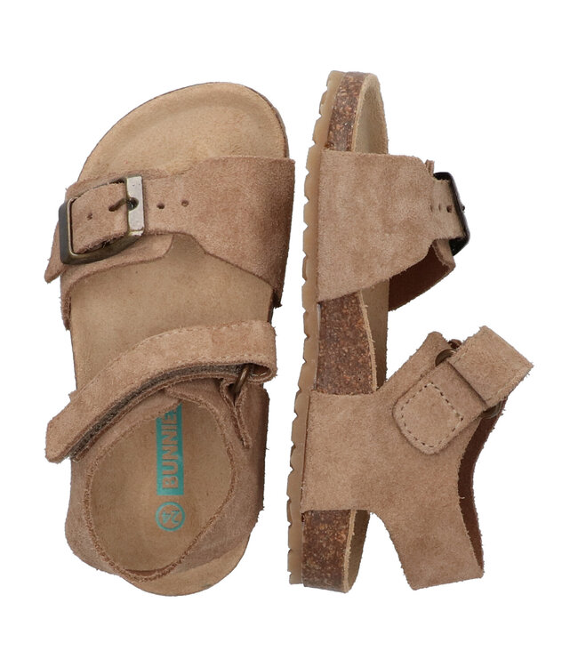 Bunnies Jr | Jongens | Sandalen | Taupe (225416-408)