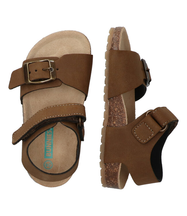 Bunnies Jr | Jongens | Sandalen | Khaki (225416-767)