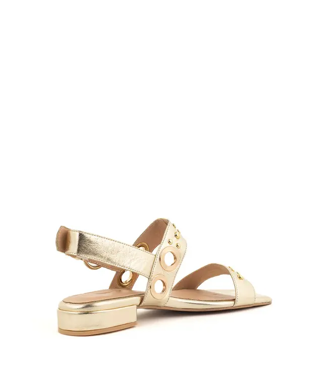 Babouche | Dames | Sandalen | Goud (Flower Goud)