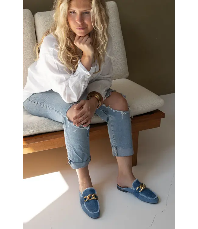 Babouche | Dames | Slippers | Jeans (Sammy Jeans)