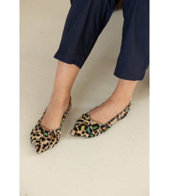 Babouche | Dames | Slingback | Leopardo Multi (Sofie Leopardo Multi)