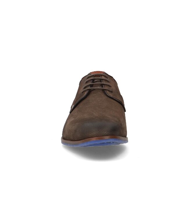 Berkelmans | Heren | Veterschoenen | Stone Nubuck Print ( 2510050362)