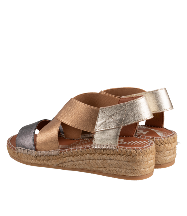 Viguera | Dames | Sandalen | Zilver / Goud (2189)
