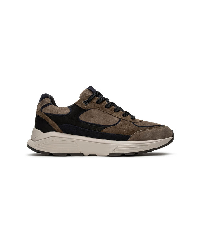 Xsensible | Heren | Sneakers | Dark Taupe Combi (33204.2 515)