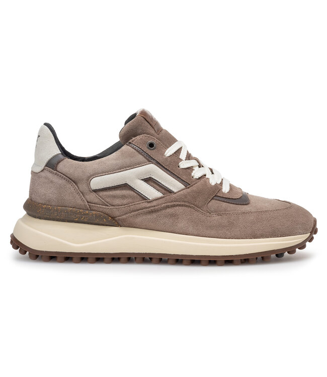 Floris van Bommel | Heren | Sneakers | Taupe (10139-34-02)
