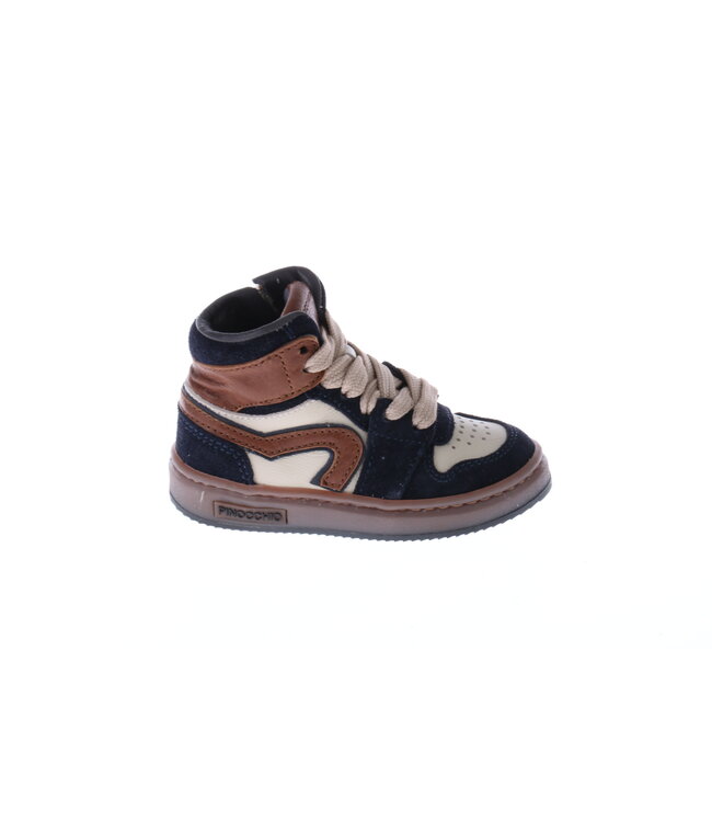 Pinocchio | Jongens | Sneakers | Donker Blauw Combi (P1765-254-46CO)