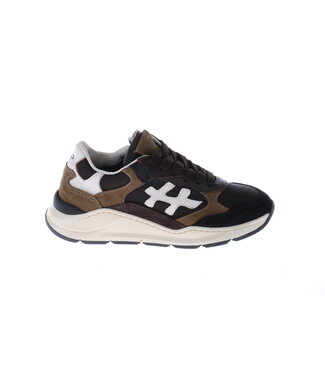 Hip Hip | Jongens | Sneakers | Zwart Combi (H1929-254-10CO)
