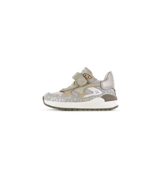 Shoesme Shoesme | Meisjes | Klittenband Sneakers | Champagne Gold (ST25W008-D)