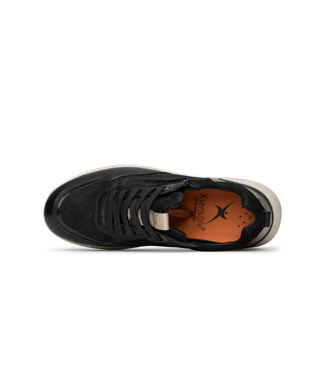 Xsensible | Dames | Sneakers | Black Combi (30215.2 084)