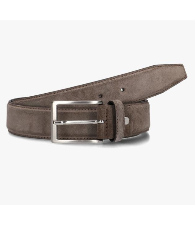 Officine Napoli | Accessoires | Herenriemen | Taupe Suede  (2035 Taupe)