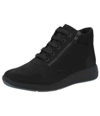 Solidus Solidus | Dames | Veter Boots | Zwart (65017 - 00177 K)