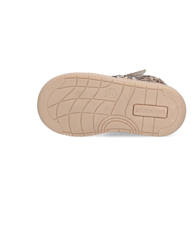 Bunnies Jr | Meisjes | Sneakers | Beige Leopard (225653-906)