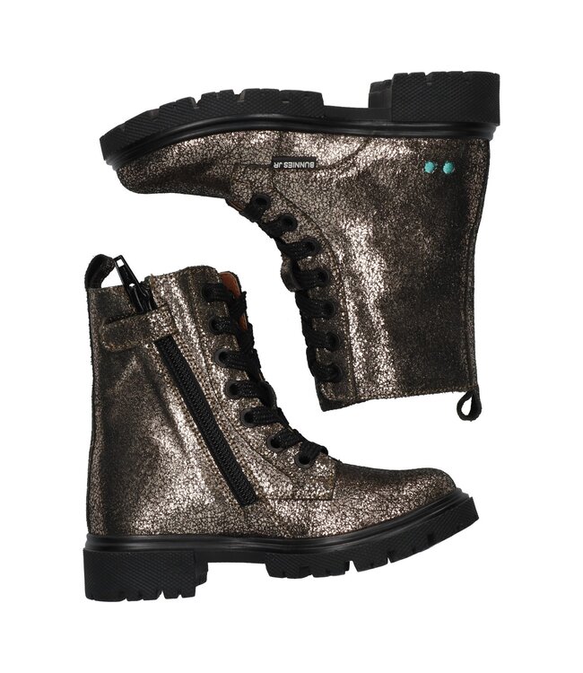 Bunnies Jr | Meisjes | Veter Boots | Gun (225884-992)