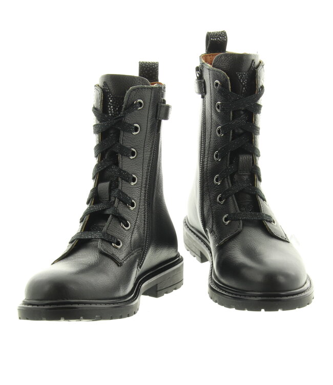 Bunnies Jr | Meisjes | Veter Boots | Black (225864-589)