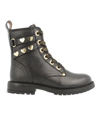 Develab Develab | Veter Boots | Meisjes | Black (44414- 922)