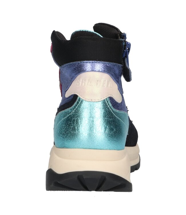 Braqeez | Meisjes | Veter Boots | Blue (425950-928)