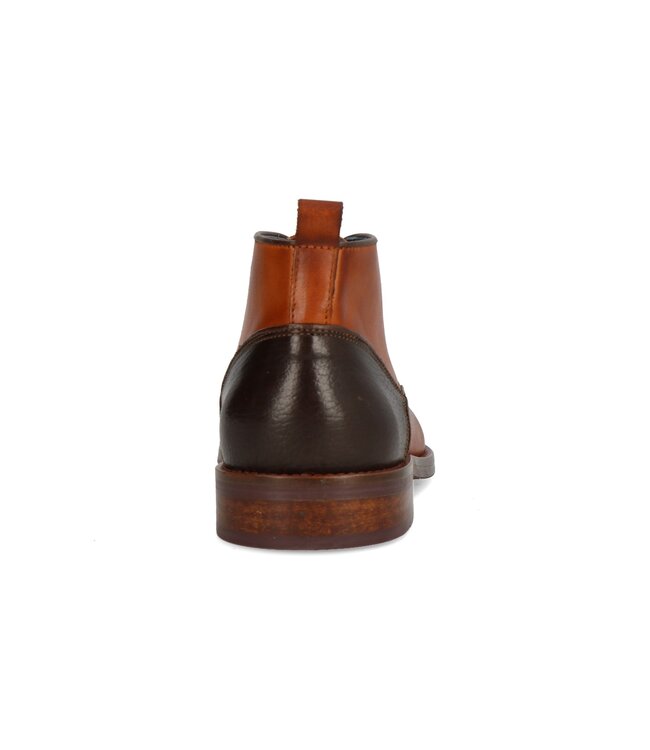 Berkelmans | Heren | Veter Boots | Cognac Combi (252000302)