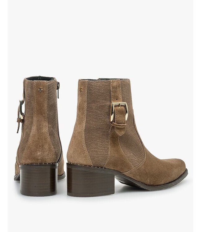 Floris van Bommel | Dames | Korte Laars | Taupe (50065-34-01)