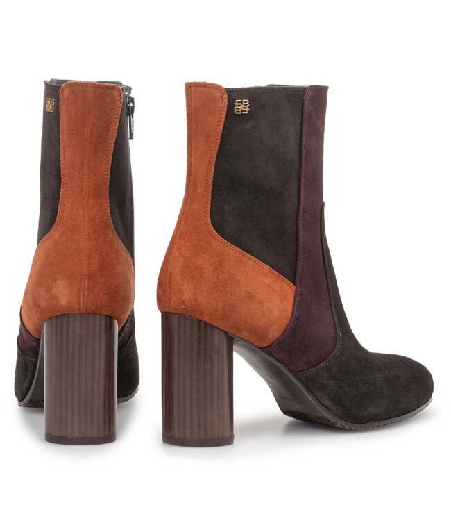 Floris van Bommel | Dames | Korte Laars | Darkbrown (50075-21-01)