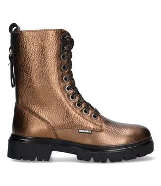 Braqeez Braqeez | Meisjes | Veter Boots | Bronze (425784-997)