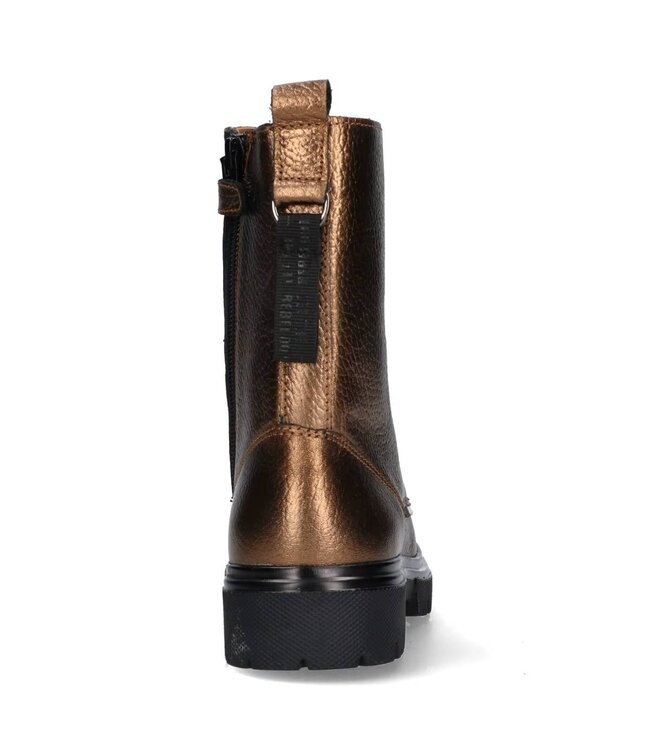 Braqeez | Meisjes | Veter Boots | Bronze (425784-997)