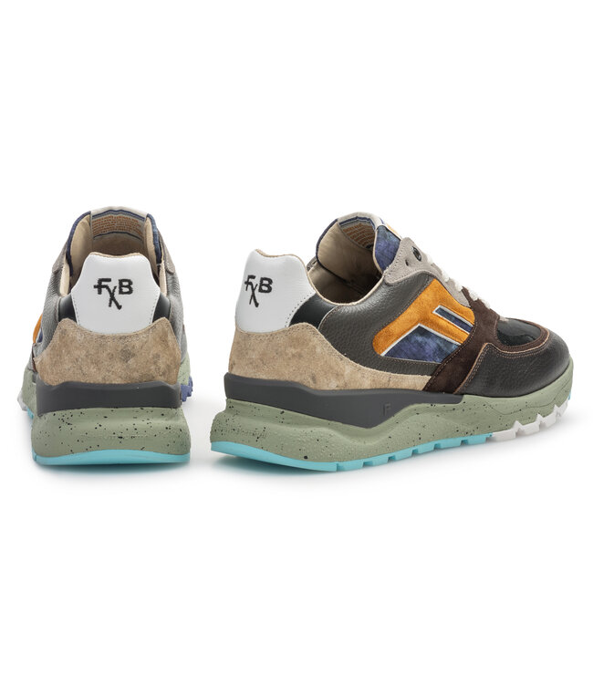 Floris van Bommel | Heren | Sneakers | Taupe (10154-34-01)