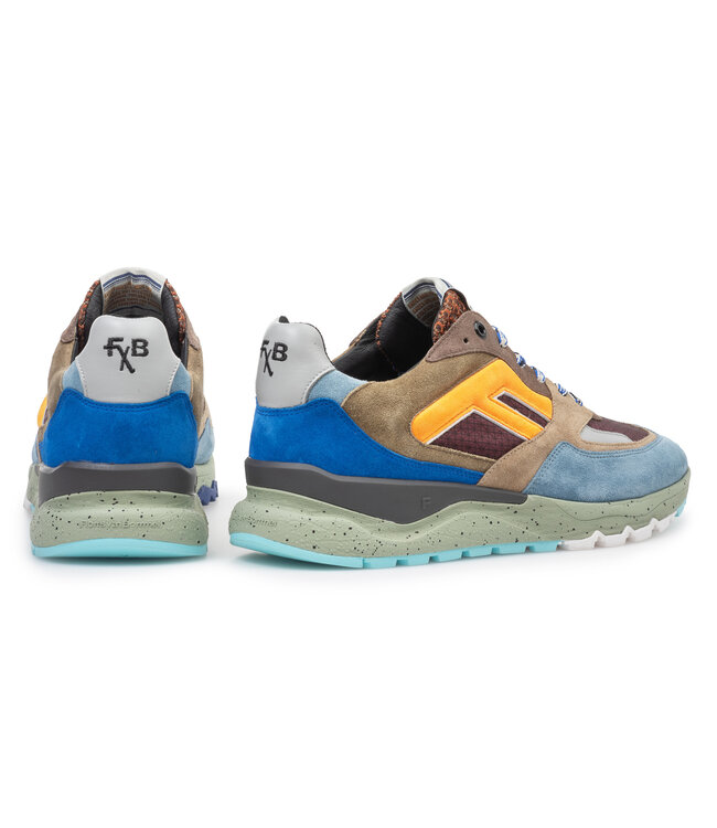 Floris van Bommel | Heren | Sneakers | Orange (10154-86-03)