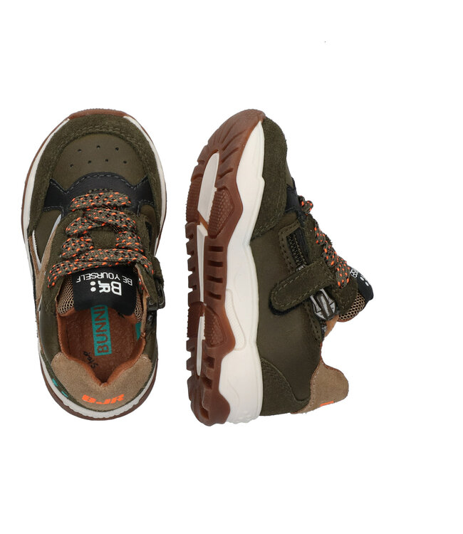 Bunnies Jr | Jongens | Sneakers | Army Green (225876-469)