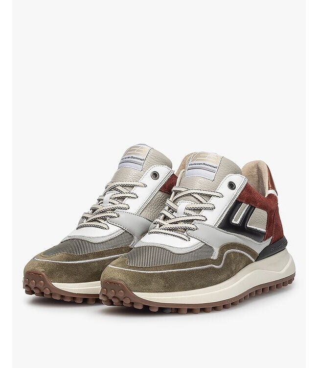 Floris van Bommel | Heren | Sneakers | Green (10139-50-04)