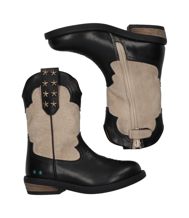 Bunnies Jr | Meisjes | Western Laarzen | Black (225828-589)