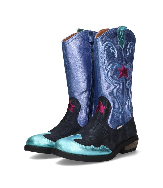 Braqeez | Meisjes | Western Boots | Turquoise (425739-826)