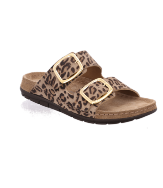 Rohde Rohde | Dames | Slippers | Ginger Leopard (5890 18)