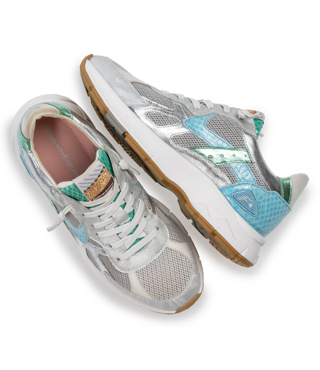 Floris van Bommel Dames | Dames | Sneakers | Silver (10152-90-01)