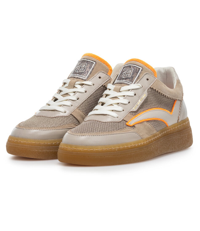 Floris van Bommel Dames | Dames | Sneakers | Taupe (10158-34-01)