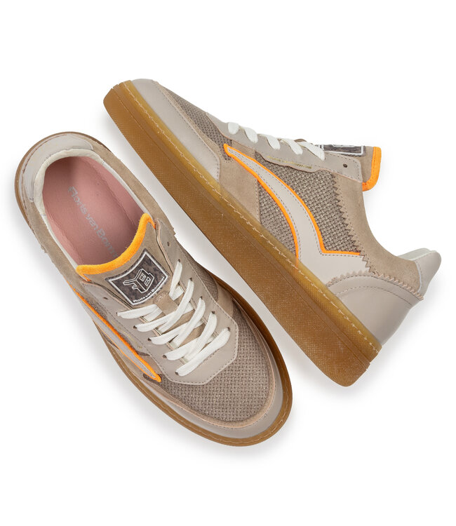 Floris van Bommel Dames | Dames | Sneakers | Taupe (10158-34-01)