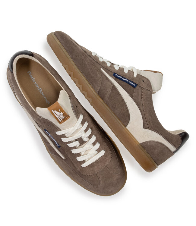 Floris van Bommel | Heren | Sneakers | Taupe (10224-34-01)