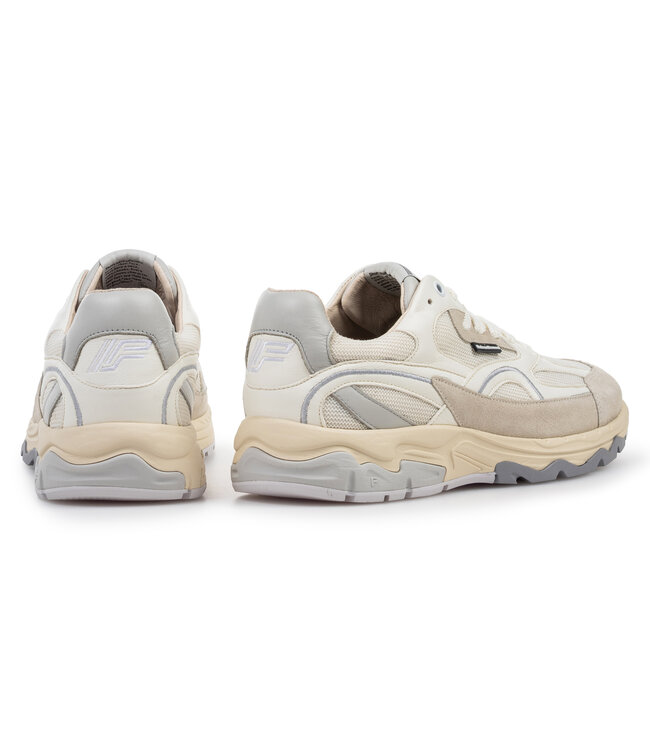 Floris van Bommel | Heren | Sneakers | Darkwhite (10258-61-01)