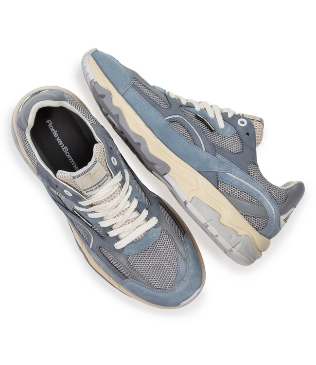 Floris van Bommel | Heren | Sneakers | Lightblue(10258-42-02)