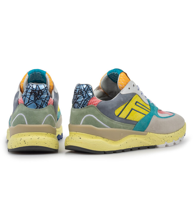Floris van Bommel | Heren | Sneakers | Yellow (10243-70-02)