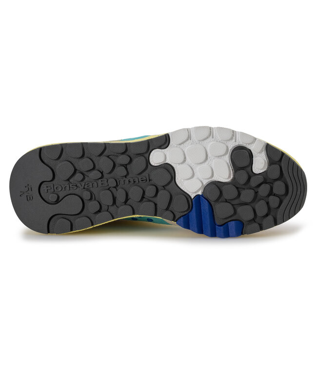 Floris van Bommel | Heren | Sneakers | Yellow (10243-70-02)