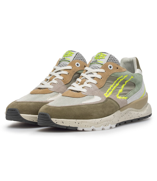 Floris van Bommel | Heren | Sneakers | Light Green (10243-52-01)